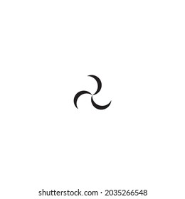 
3 months symbol simple logo vector
