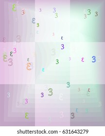 3 Number pattern vector