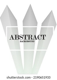 3 pieces of crystal background, long as tall as a building.