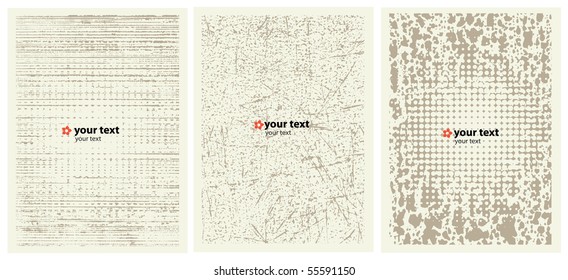 3 Retro grunge background