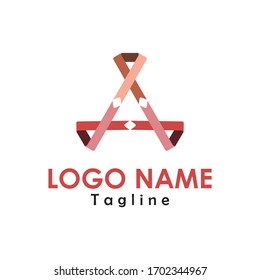 Ilustrador adobe del logotipo de 3 cintas
