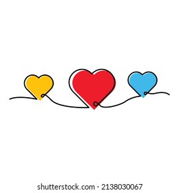 3 juego de amor un trazado continuo de línea