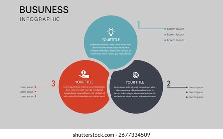 3 Stage Circular Business Planning Infographic Template