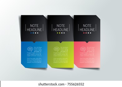 3 Step Template, Banner, Infographic, Diagram, Chart, Column.