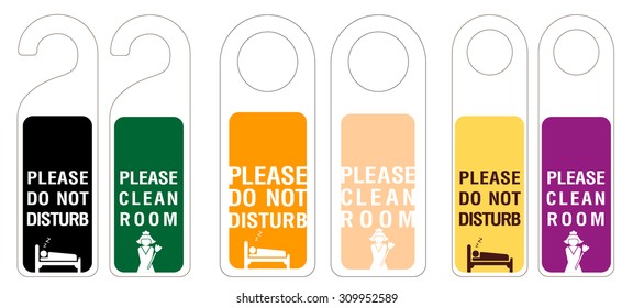 3 type of door hanger , 