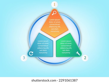 3 ways infographic flow chart design 