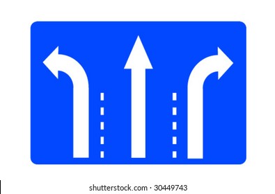 3 Ways - Traffic Sign