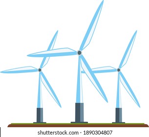 3 vectores de turbinas eólicas, 
o 3 iconos de turbinas eólicas,
turbina eólica es un dispositivo que convierte la energía cinética del viento en energía eléctrica