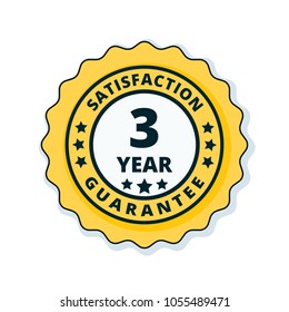 3 Year Satisfaction Guarantee illustration