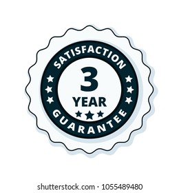 3 Year Satisfaction Guarantee illustration