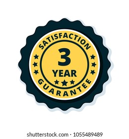 3 Year Satisfaction Guarantee illustration