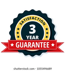 3 Year Satisfaction Guarantee illustration