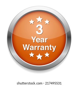  3 year warranty button