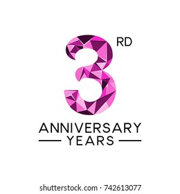 3 years anniversary