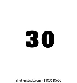 30 anniversary icon