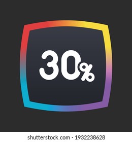 30% - App Icon Button