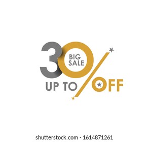 30% Big Sale Upto Off Discount Design.