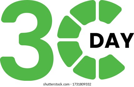 30 day symbol icon vector design