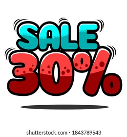 30 discount, Sales Vector badges for Labels, , Stickers, Banners, Tags, Web Stickers, New offer, file format eps.