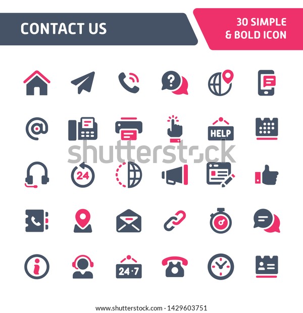 30-editable-vector-icons-related-to-website-and-online-contact-symbols