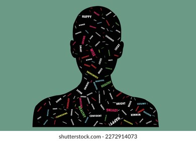 30 Good Adjectives for Women and Feminine Energy Cloud Words Vector