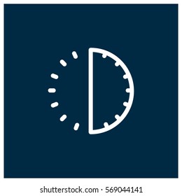 30 minutes vector icon