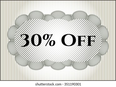 30 % Rabatt-Karte