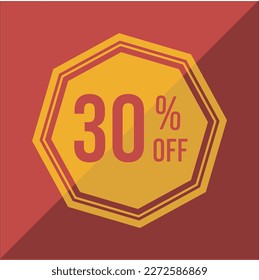 30% off promotion discount banner for general stores