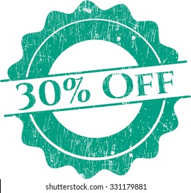 30% Off rubber grunge texture stamp