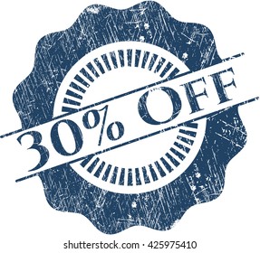30% Off rubber grunge texture stamp