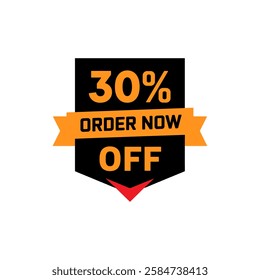 30% Off Special Discount Offer Template Design.