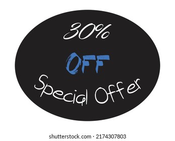 30 % Rabatt auf Vektorgrafik-Sonderangebot