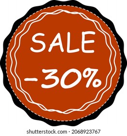 30 percent discount thirty percent discount black friday sale white letter red and black background