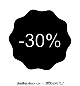 30 percent off