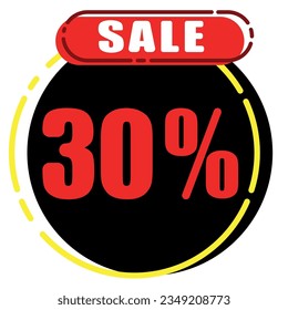 30% sale black friday promo