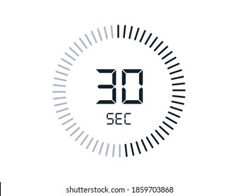 30 second timers Clocks, Timer 30 sec icon