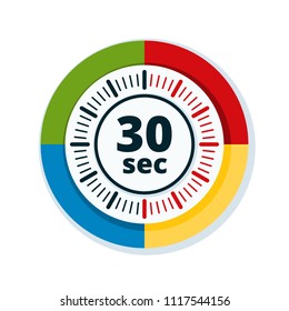 30 second timer clipart
