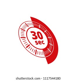 30 Seconds Time illustration