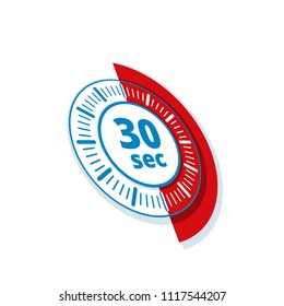 30 Seconds Time illustration
