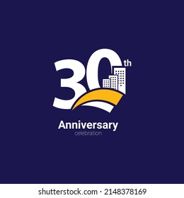 30 Jubiläumsfeier - Design-Illustration für Vektorvorlagen