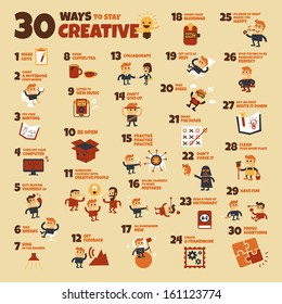 30 Ways to Stay Creative