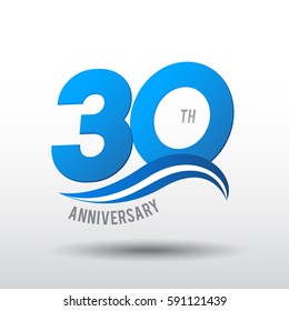 30 Years Anniversary Celebration Design