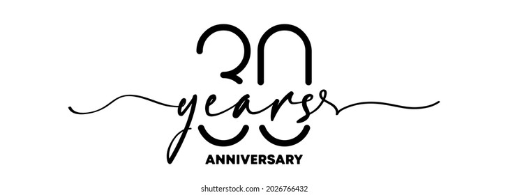 1,694 30 th anniversary Images, Stock Photos & Vectors | Shutterstock