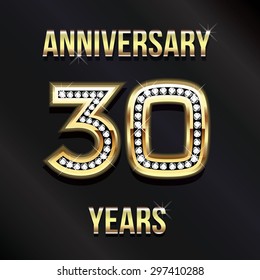 30 years anniversary logo