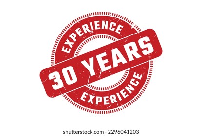 30 Years Experience Rubber Stamp