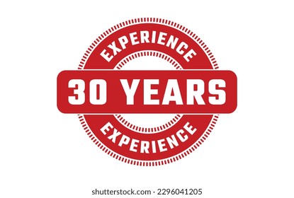 30 Years Experience Rubber Stamp