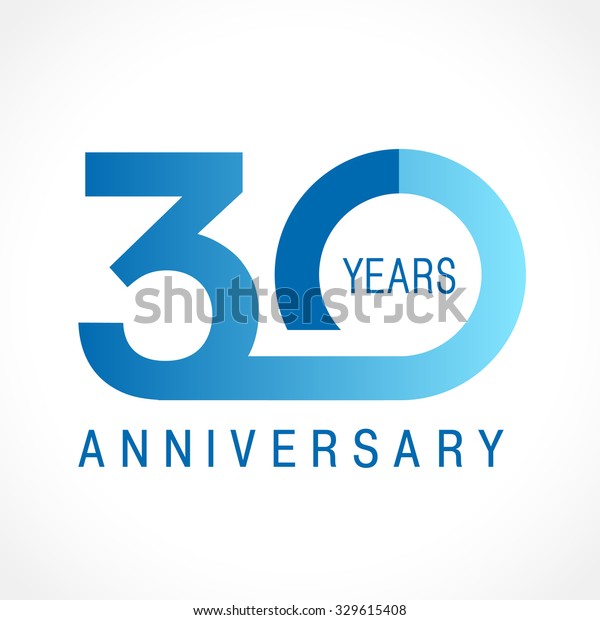ロゴを祝う30歳 色と30周年記念のテンプレート番号 挨拶が挨拶される 昔ながらの繋がりのある時代 特別賞 オフ カードやラベルのアイデア のベクター画像素材 ロイヤリティフリー