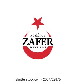 30 ağustos zafer bayramı Translation: August 30 celebration of victory and the National Day in Turkey. celebration republic, graphic for design elements