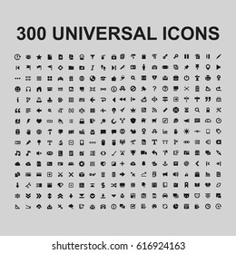 300 Universal icons