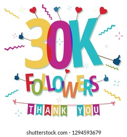 30000 followers thank you